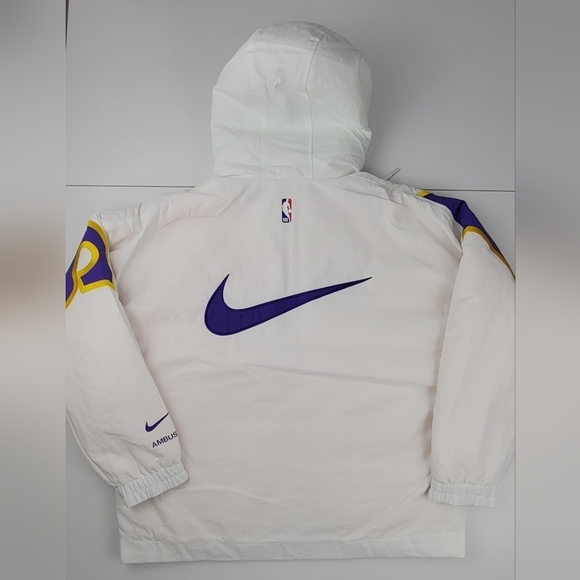 Nike x Ambush LA Lakers Jacket NBA Basketball  DB1617-121 Womens Size Small New - Picture 2 of 12